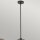 Suspension métal rotin verre 101,4 cm de large 3x E14
