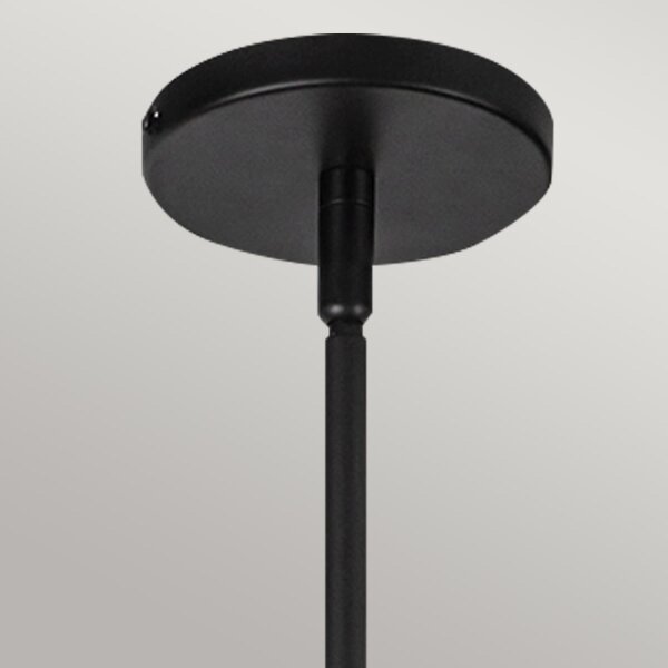 Suspension rotin verre métal D : 37,5 cm H : max. 147,9 cm