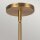 Suspension rotin verre métal Ø 37,5 cm H : max. 147,9 cm E27