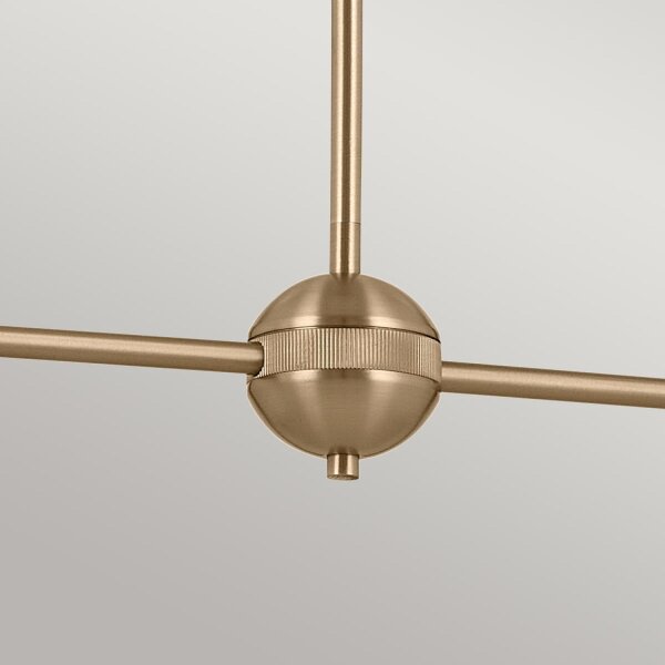 Suspension métal ajustable 4x E27 Up Down L : 130,3 cm