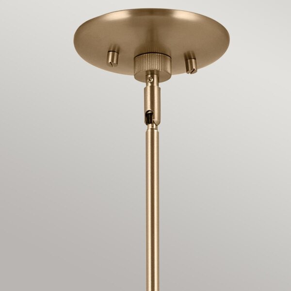 Suspension métal ajustable 4x E27 Up Down L : 130,3 cm