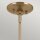Lustre métal ajustable L : 78 cm 6x E27 Moderne