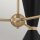 Lustre métal ajustable L : 78 cm 6x E27 Moderne