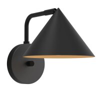 Applique murale métal E27 H : 21,3 cm avec...