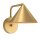 Applique avec interrupteur variateur 21,3 cm de haut E27 en or