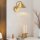 Applique avec interrupteur variateur 21,3 cm de haut E27 en or