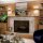 Applique LED métal verre H : 43,2 cm en laiton blanc