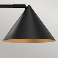 Lampe de bureau métal hauteur 51 cm noir...