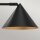 Lampe de bureau métal hauteur 51 cm noir réglable