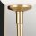 Lampe de salle de bain murale métal verre hauteur 33,8 cm IP44 G9 LED 3000 K