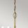 Lustre métal verre L : 66 cm H : max. 145,2 cm 6x E27