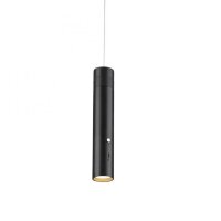 Suspension LED rechargeable Noir Métal Touch...