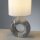 Lampe de table décorative en céramique tissu 30 cm E27 anti-éblouissement