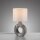 Lampe de table décorative en céramique tissu 30 cm E27 anti-éblouissement