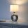 Lampe de table décorative en céramique tissu 30 cm E27 anti-éblouissement