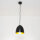 Lampe à suspendre noir intérieur or Ø20cm Table à manger ANNIE