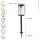 Luminaire de socle noir aluminium verre E27 incl IP44 76cm