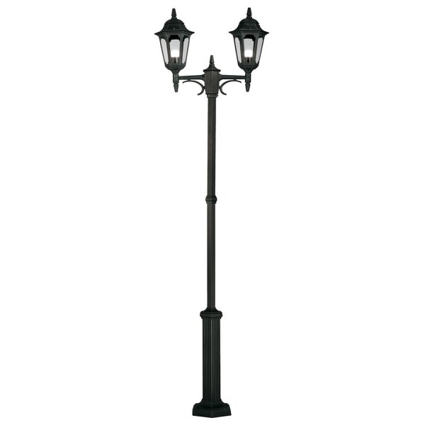 Candélabre Jardin Noir Aluminium 228cm Rustique