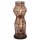 Lampadaire moderne en bambou naturel noir E27 60 cm petit