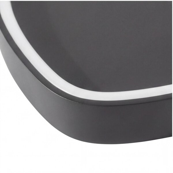 Applique LED noire 40 W dimmable 3000/4000/6500 K