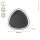 Applique LED noire 40 W dimmable 3000/4000/6500 K