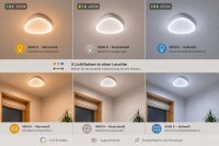 Applique LED Blanc 40 W dimmable Changement de...