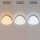 Applique LED Blanc 40 W dimmable Changement de température de couleur