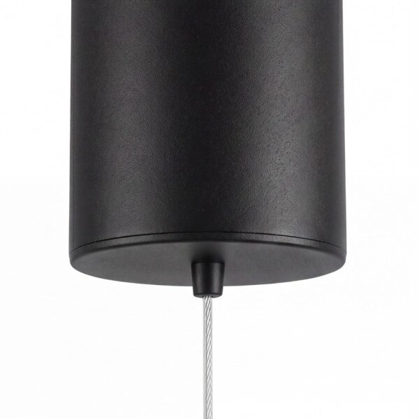 LED Lampe à suspendre noire anneau L:65 cm 3000/4000/6500 K