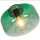 Petite Lampe de plafonnier Vert rond Ø 35 cm E27 anti-éblouissement