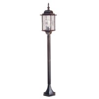 Lampe dall&eacute;e antique THOMPSON H:123,5cm rustique IP43
