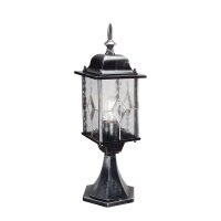 Lampe de jardin Debout Design Rustique Verre d&eacute;glise