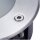 Spot LED encastré Aluminium IP67 rond Ø12 cm Nickel