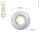 Spot LED encastré Aluminium IP67 rond Ø12 cm Nickel