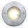 Spot LED encastré Aluminium IP67 rond Ø12 cm Nickel