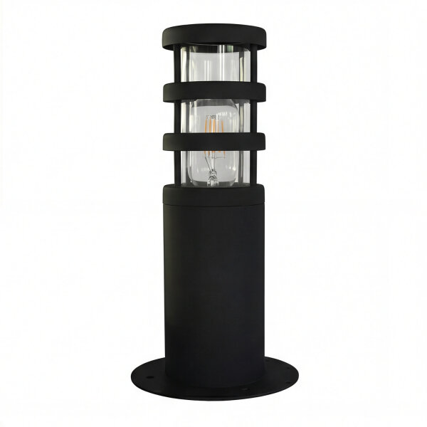 Lampe dallée en acier inoxydable Noir Design nordique IP44
