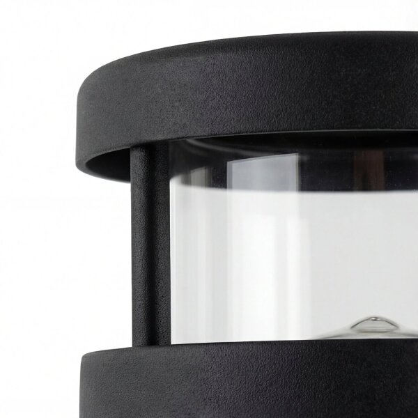 Lampe dallée en acier inoxydable Noir Design nordique IP44
