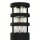Lampe dallée en acier inoxydable Noir Design nordique IP44