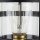 Lampe dallée en acier inoxydable Noir Design nordique IP44
