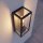 Lampe dextérieur Vintage Aluminium Noir H:23,5 cm IP44 E27