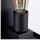 Lampe dextérieur Vintage Aluminium Noir H:23,5 cm IP44 E27