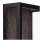 Lampe dextérieur Vintage Noir Bois L:11,5 cm IP44 E27