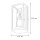 Lampe dextérieur Vintage Noir Bois L:11,5 cm IP44 E27