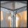 Lampe dextérieur Vintage aluminium en zinc L:11,5 cm IP44 E27