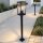 Lampe dallée Vintage Noir Bois 100 cm petit IP44 E27
