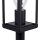 Lampe dallée Vintage Noir Bois 100 cm petit IP44 E27