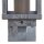 Applique vintage aluminium en zinc IP44 E27 L:11 cm