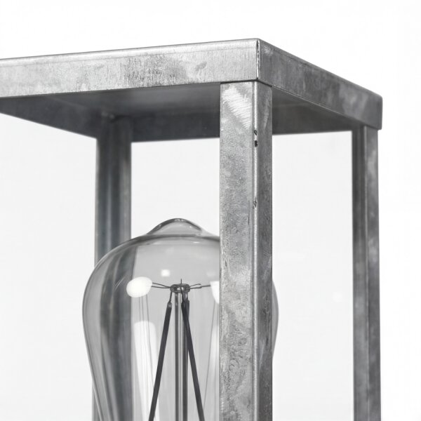 Lampe de socle Vintage aluminium en zinc IP44 E27 50 cm