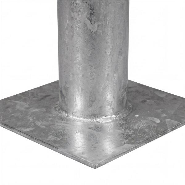 Lampe de socle Vintage aluminium en zinc IP44 E27 50 cm
