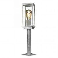 Lampe de socle Vintage aluminium en zinc IP44 E27 50 cm