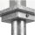 Lampe de socle Vintage aluminium en zinc IP44 E27 50 cm